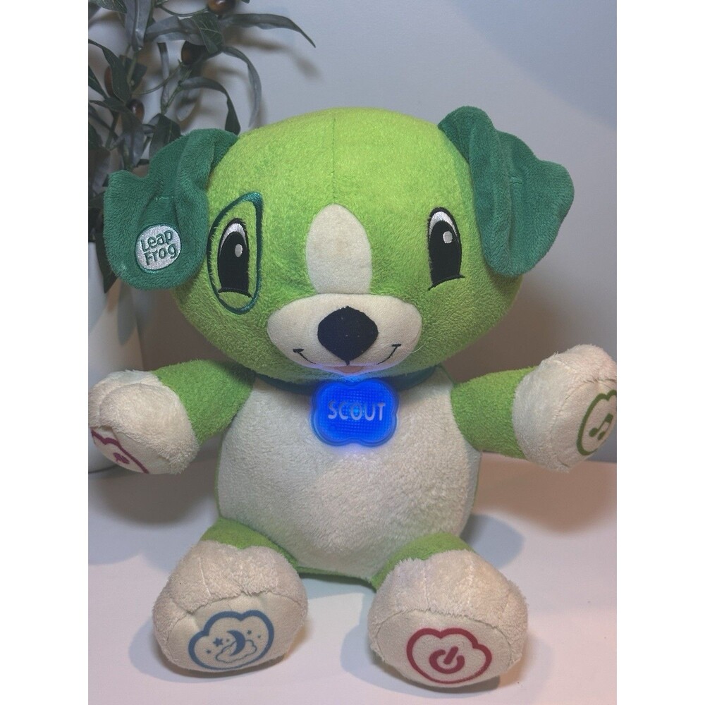 Leap Frog Interactive Learning My Pal Scout Plush Talking Puppy Dog, Works - Picture 5 of 9